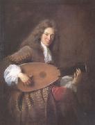 Jean-Francois De Troy Charles Mouton the Lutanist (mk05) oil painting artist